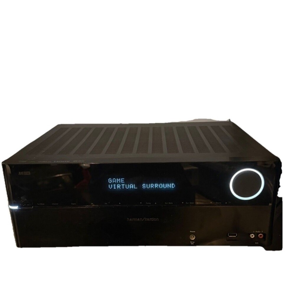 Harman Kardon AVR1700 5.1 Ch 100W Network A/V Receiver - Remote Bundle